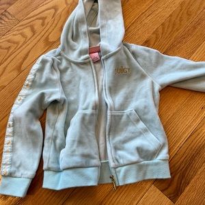 Juicy Couture velvet hoodie 3T